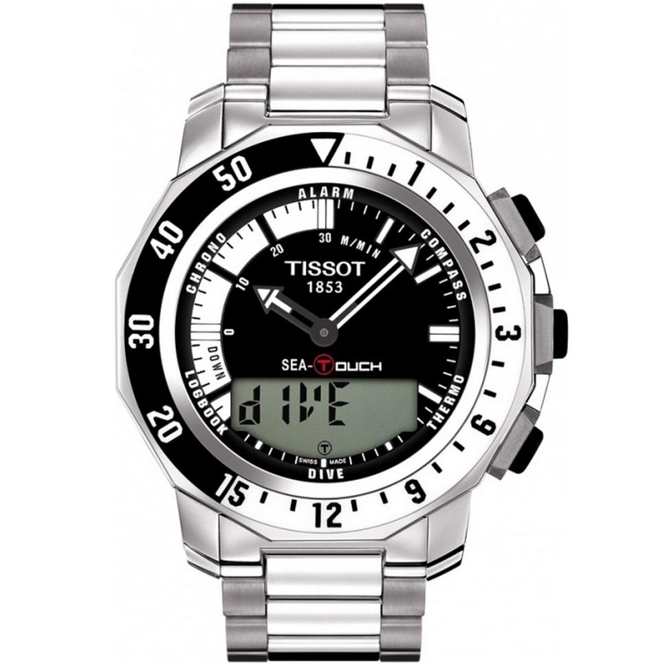 Orologio Tissot Sea-Touch T026.420.11.051.00 uomo 44mm-2b Gioielli