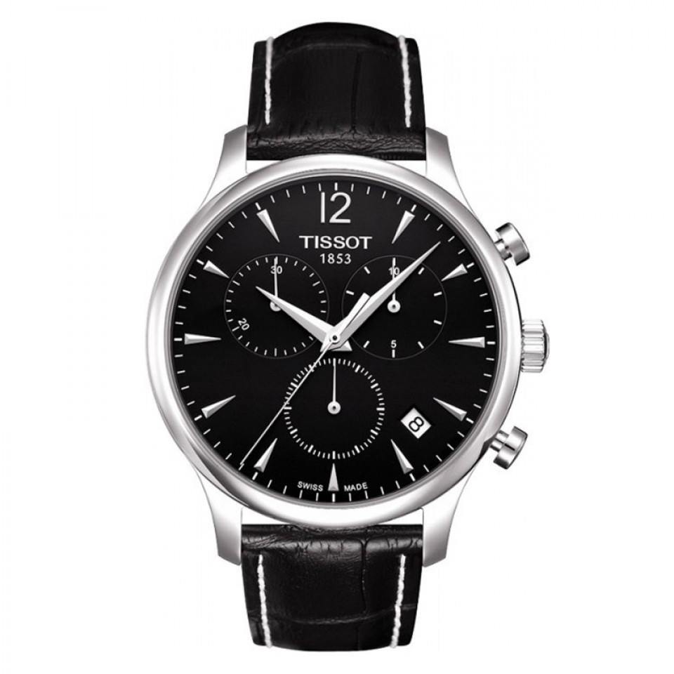 Orologio Tissot Tradition Chronograph T063.617.16.057.00 uomo 42mm-2b Gioielli