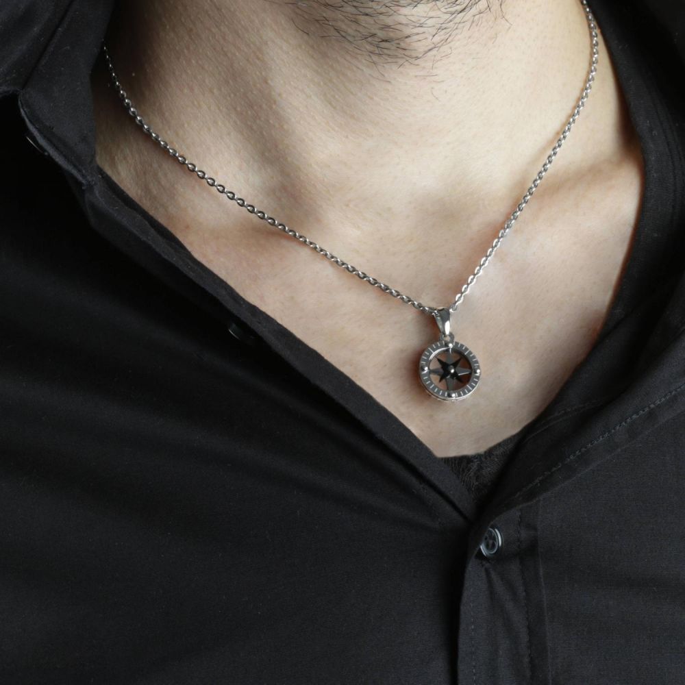 Collana Morellato Versilia SAHB03 uomo rosa dei venti-2b Gioielli